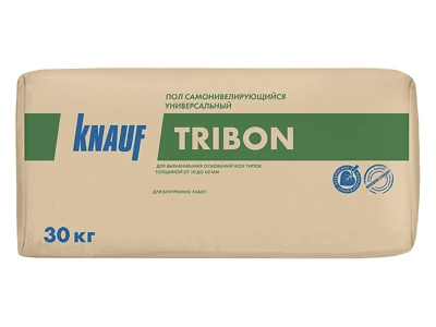 Наливной пол самонивелирующийся гипсовый Трибон KNAUF 30 кг