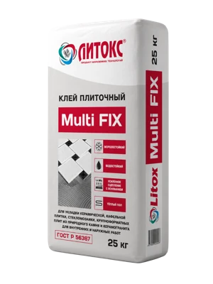 ЛИТОКС Multi FIX Клей плиточный 25 кг
