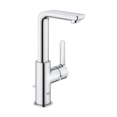 Смеситель для умывальника GROHE LINEARE донный клапан 3/8 23296001