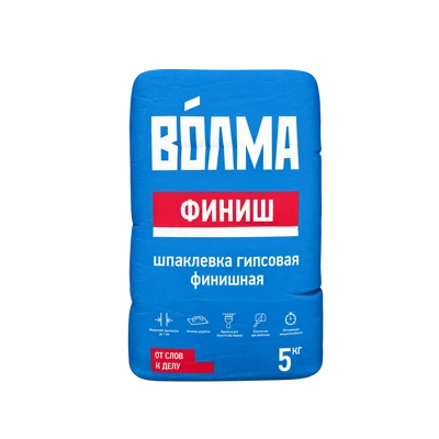 ВОЛМА ФИНИШ Шпаклевка гипсовая 5 кг