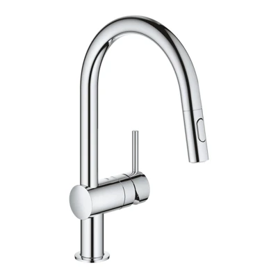 Смеситель для мойки GROHE MINTA вытяжной излив 3/8 32321002