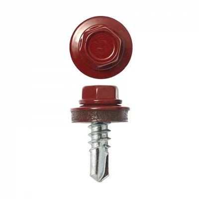Саморез кровельный RAL 3009 4,8*35 мм (200 шт)