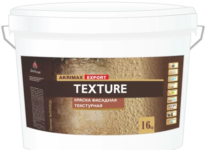 Покрытие фасадное текстурное Akrimax TEXTURE 16 кг