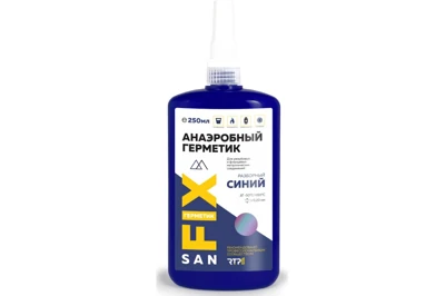 Герметик анаэробный SANFIX разборный, 250 мл, синий
