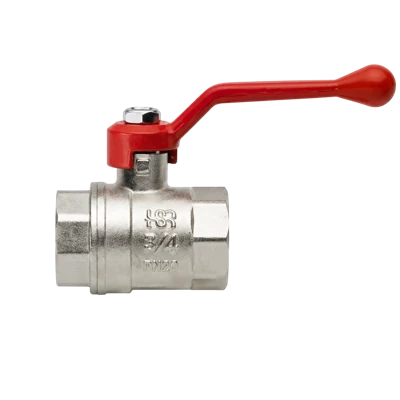 Кран шаровый REMER 3/4 гг ручка-рычаг RR371