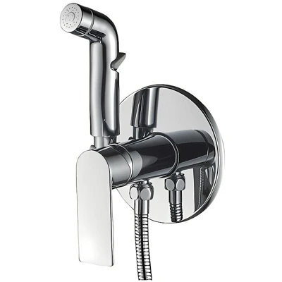 Смеситель для биде HAIBA HB55505 настенный с гигиеническим душем