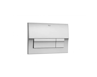 Клавиша ROCA B01 двухрежимная хром матовый для монтажной системы 78901170B0