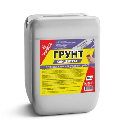 Грунт-концентрат Habez-Gips, 10 л