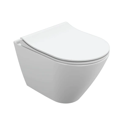 Унитаз подвесной Cersanit CITY SMART CLEAN ON с сиденьем DUROPL слим и микролифтом