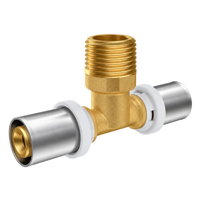 Пресс тройник НР 20х1/2"х20 RIIFO Omni