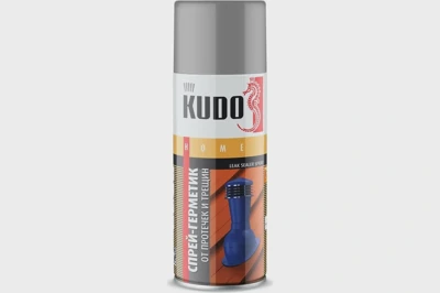 Спрей герметизирующий KUDO серый, 520 мл