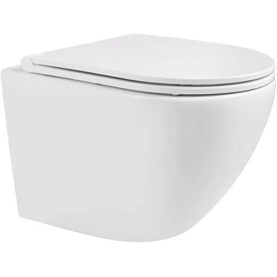Унитаз подвесной CORSO CR-046E с сиденьем DUR микролифт HL6101UF
