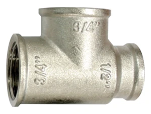 Тройник 3/4"х3/4"х1/2"