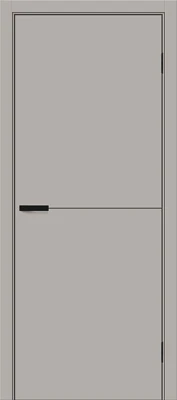 Дверь межкомнатная полотно Браво-0.21.П пэт Grey Silk 2300x900 мм