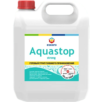 Грунт Eskaro Aquastop Strong 10 л