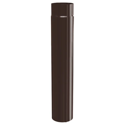 Труба водосточная круглая ПРОЕКТ D150*3000 RAL 8017 шоколад