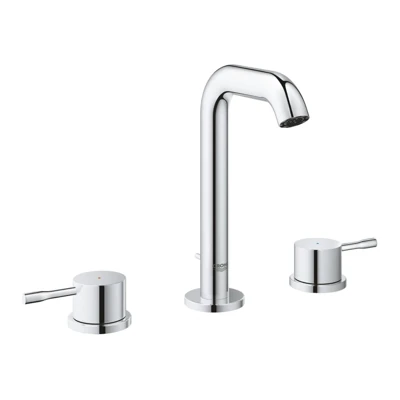 Смеситель для умывальника GROHE ESSENCE на 3 отверстия, донный клапан 3/8 20296001