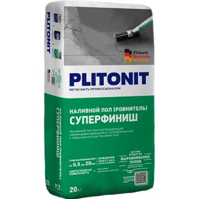 PLITONIT СУПЕРФИНИШ Наливной пол, 20 кг