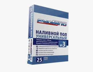 РУСГИПС NO 3 Пол наливной универсальный, 25 кг