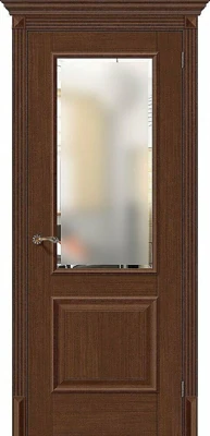 Дверь межкомнатная полотно Классико-13 эко шпон Brown Oak 2000x600 мм