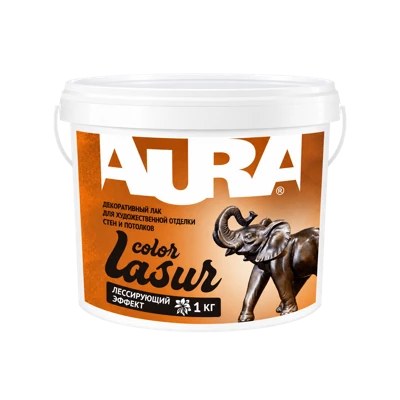 Лак тонирующий Aura Lasur Color 1 л, 1 кг