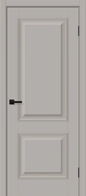 Дверь межкомнатная полотно Классик-12 пэт Grey Silk 2000x600 мм