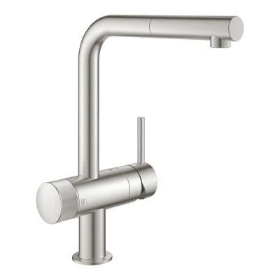 Смеситель для мойки GROHE BLUE MINTA PURE вытяжной излив, под фильтр 31721DC0