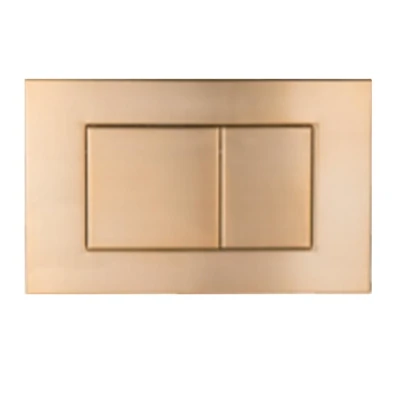 Клавиша CORSO 606 pneumoplate (нержавеющая) (2 режима), для монтажной системы золото