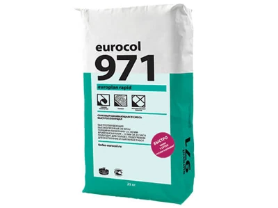 Сухая строительная смесь Forbo (Eurocol) 971 Europlan Rapid 25 кг