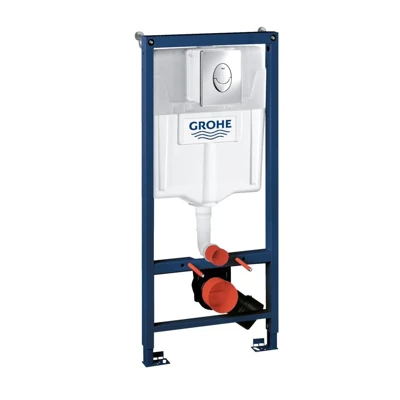 Монтажная система GROHE RAPID SL 38721001 для унитаза, с кнопкой