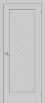 Дверь межкомнатная полотно Прима-10.Ф2 эмалит Grey Matt 2000x600 мм