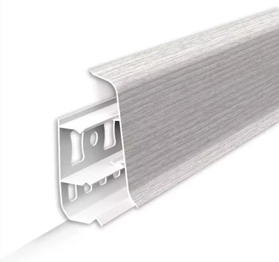 Плинтус ПВХ Ideal Деконика 265 Клен патина 22*85*2200 мм (упак 20 шт)