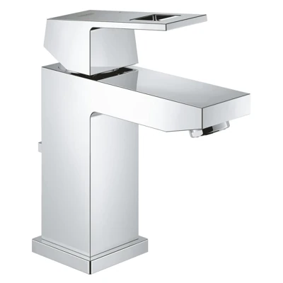 Смеситель для умывальника GROHE EUROCUBE донный клапан 3/8 2312700E