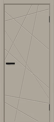 Дверь межкомнатная полотно Граффити-5.Д.П пэт Clay Silk 2000x900 мм