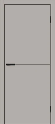 Дверь межкомнатная полотно Браво-0.21.А пэт Grey Silk 2000x900 мм