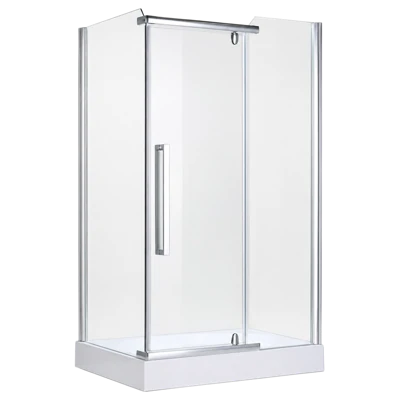 Душевая кабина AOCLEAR 80*120/202 A-88D(R) (напольная, прозрачная, хромированная)