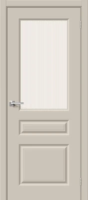 Дверь межкомнатная полотно Скинни-15.1 эмаль Creamy 2000x700 мм