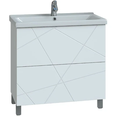 Тумба VIGO GEOMETRY 80 без умывальника, белая tn.GEO.9696.80.2Y