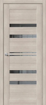Дверь межкомнатная полотно Порта-30 эко шпон Cappuccino Veralinga 2000x900 мм Mirox Grey