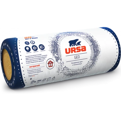 Утеплитель URSA Geo -25Ф 4500*1200*100 мм