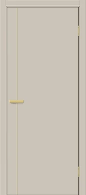 Дверь межкомнатная полотно Браво-0.10.П (SG:P3) пэт Cream Silk 2000x900 мм