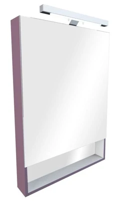 Зеркало-шкаф THE GAP 80 фиолетовый ZRU9302753
