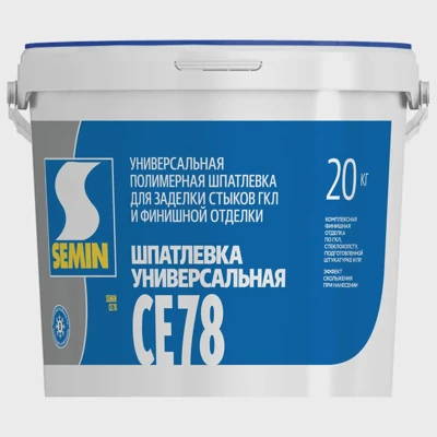 Шпаклевка универсальная SEMIN CE 78 синяя крышка 20 кг