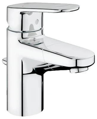 Смеситель для умывальника GROHE EUROPLUS II вытяжной излив, донный клапан 3/8 33155002