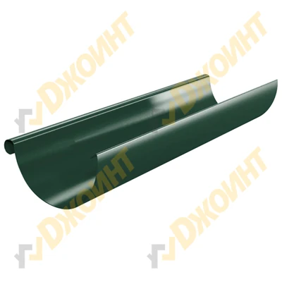 Желоб водосточный круглый D125*3000 RAL 6005 зеленый мох