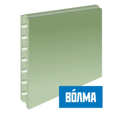 Плита пазогребневая ПГП ВОЛМА 667*500*80 мм пустотелая влагостойкая Зима